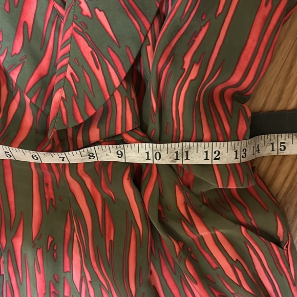 Rachel Zoe 100% Silk Sleeveless Romper Size 6 - Picture 9 of 11